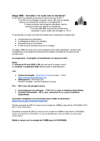 1ère Page du journal